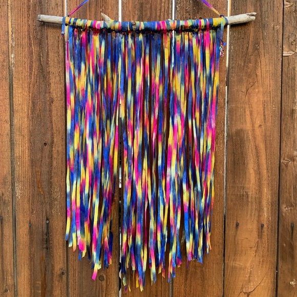 Wall Hanging Chakra Rainbow Pride, Colorful Handmade Wall Art Hanging Decor - Picture 4 of 8